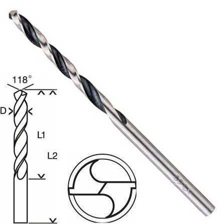 Bosch HSS PointTeQ Matkap Uç Metal 5x52x86mm
