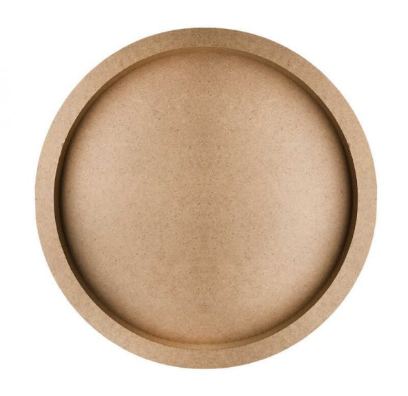 KAPI SÜSÜ BUBBLE AHŞAP ÇEMBER 30X30 CM 1 ADET ürün görseli