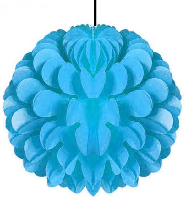 SÜS PONPON PETEKLİ 3LÜ SET MAVİ 1 PAKET ürün görseli 1