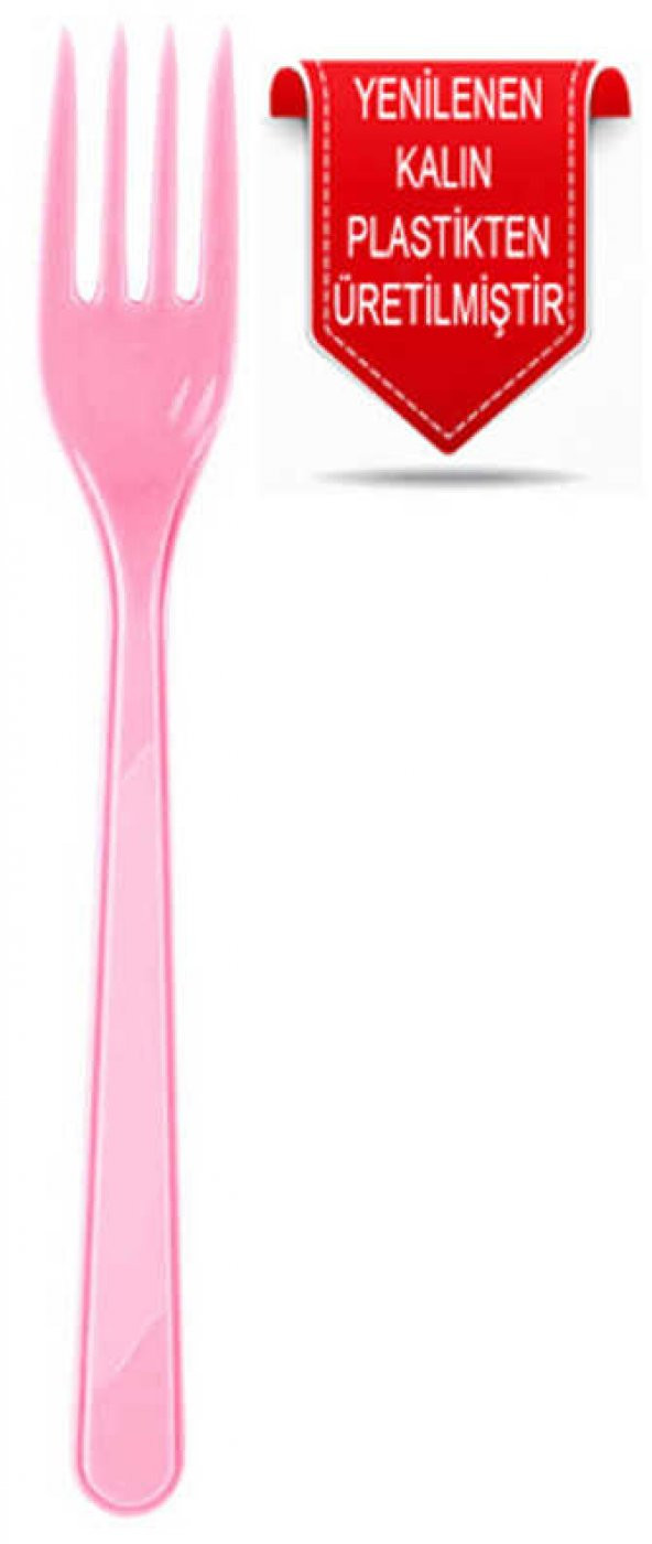 ÇATAL LÜKS PEMBE 25 ADET 1 PAKET - 2