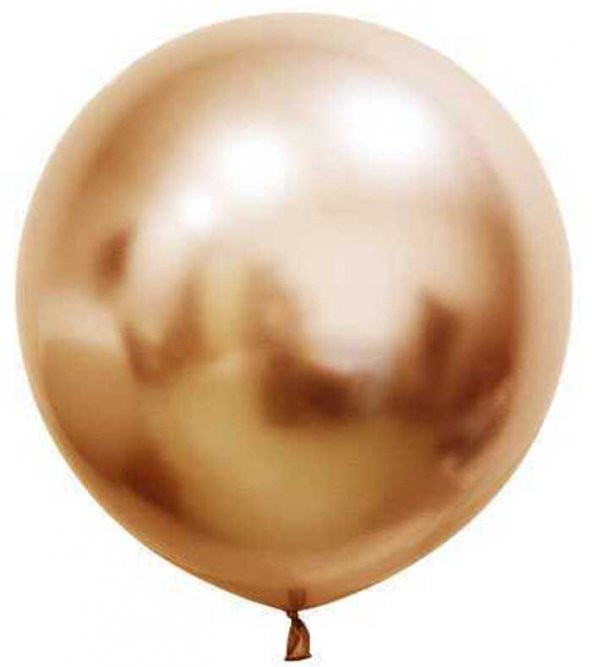 BALON KROM PARLAK JUMBO 24 İNC BAKIR 3 ADET - Resim 2
