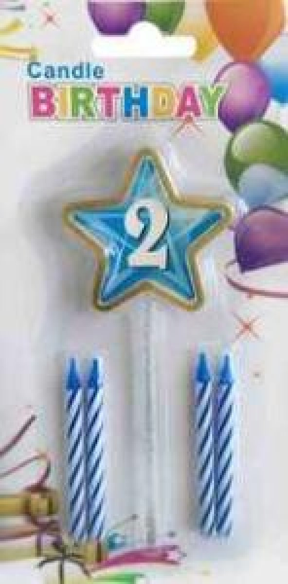 MUM 2 YAŞ YILDIZLI MAVİ 1 ADET - 1