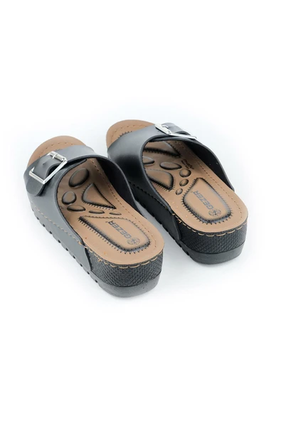 Gezer 13035 Kadın Ortopedik Günlük Tokalı Terlik - Resim 12