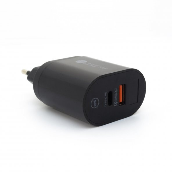 Winex Dijital Göstergeli PD20W Type-C+UsbA Çift Çıkışlı Şarj Aleti Başlığı - 5