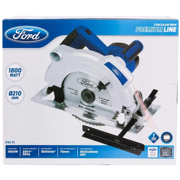 Ford FX1-71 Daire Testere Lazerli 1800W 210mm - 4