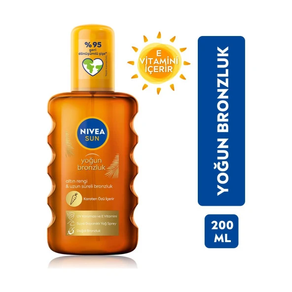 Nivea Sun Karoten Özlü Güneş Yağ Spreyi 200 Ml