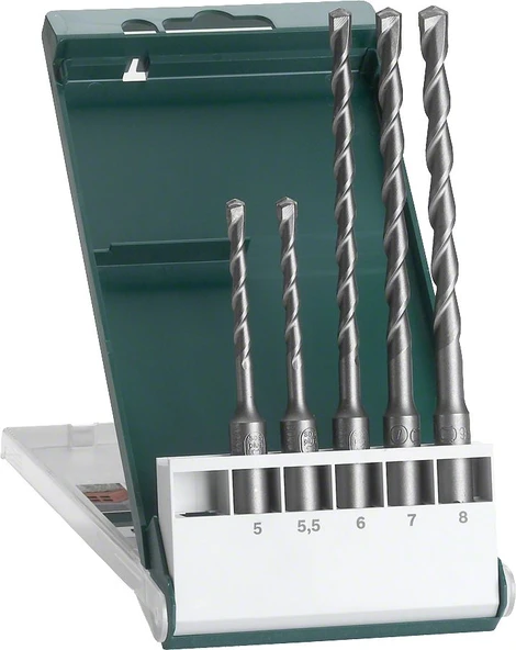 Bosch - SDS Plus Kırıcı Delici Matkap Ucu Seti 5 Parça (5,5,5 x 110, 6,7,8 x 160 mm) ürün görseli
