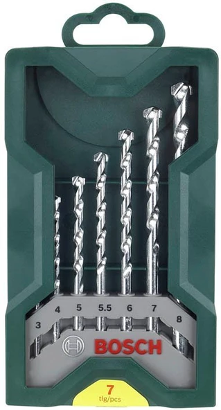 Bosch - X-Line Mini 7 Parça Beton Matkap Ucu Seti - 2