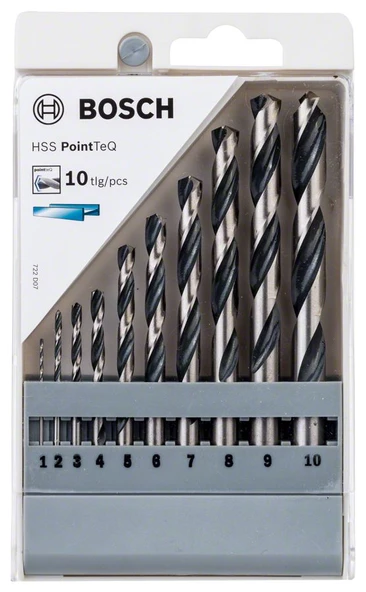 Bosch - PointTeQ Matkap Ucu 10parça Set - 2