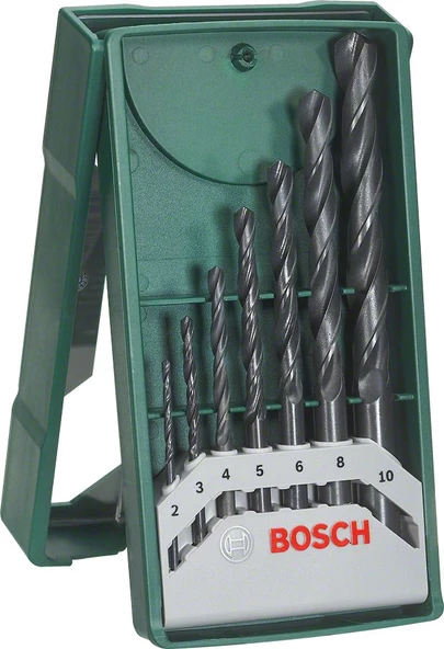 Bosch - X-Line Mini 7 Parça Metal Matkap Ucu Seti