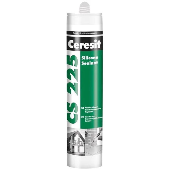 Henkel Ceresit CS225 Silikon 280ml - Beyaz