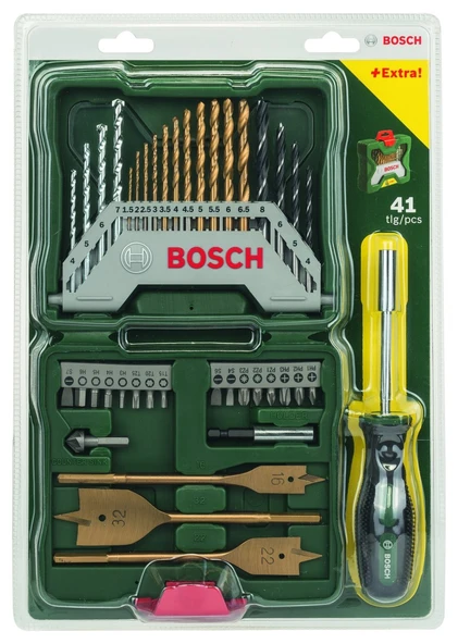 Bosch - X-Line 40 Parça Titanyum Tornavidalı Karışık Aksesuar Seti - 2