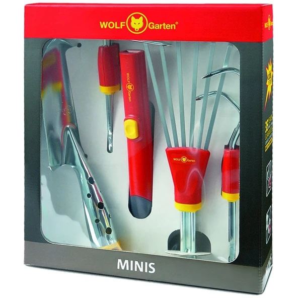 Wolf Garten MultiStar Bahçe Seti 5 Parça - Kürek, Çapa, Tırmık