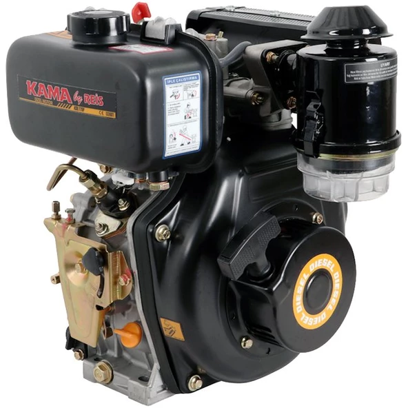 Kama KDL178FE Tek Motor Dizel Marşlı Kamalı Düz 7.0Hp