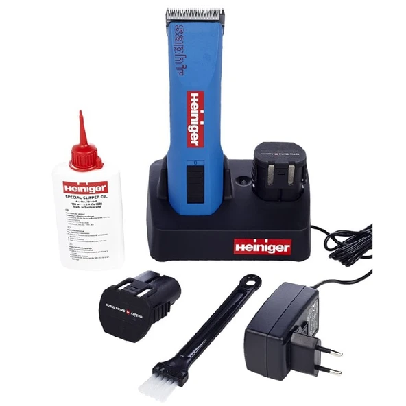 Heiniger Saphir 707-800.70 Evcil Hayvan Kırkma Makinası Çift Lithium-ion Akülü 7.4V 1.6Ah - 2