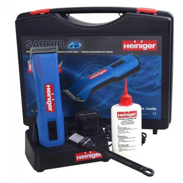 Heiniger Saphir 707-800.70 Evcil Hayvan Kırkma Makinası Çift Lithium-ion Akülü 7.4V 1.6Ah - 3