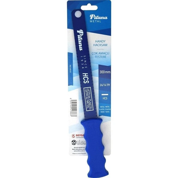 Pirana HH-01 Çok Amaçlı Testere 300x25x0.75mm - Metal, Plastik, Tahta