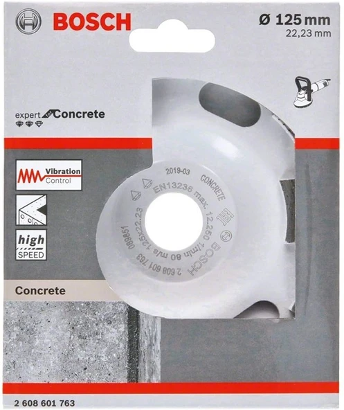 Bosch Expert for Concrete Yüksek Hızlı Elmas Çanak Disk 125mm - 2