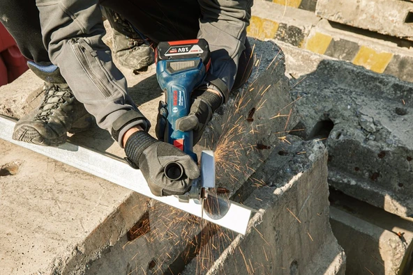 Bosch Professional GWS 180-LI (Solo) 125 mm Akülü Taşlama Makinesi - 3