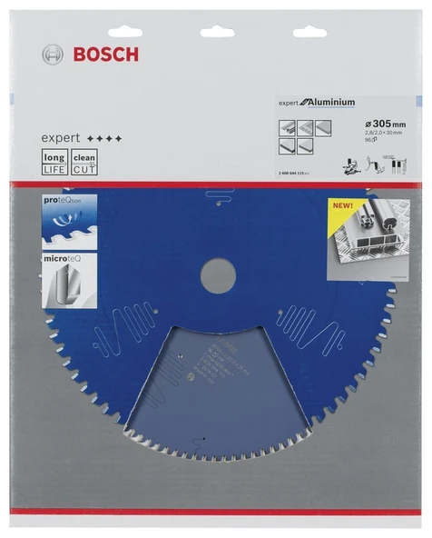 Bosch - Expert Serisi Alüminyum için Daire Testere Bıçağı 305*30 mm 96 Diş - Resim 2