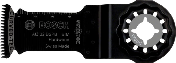 Bosch - Starlock - AIZ 32 BSPB - BIM Sert Ahşap İçin Daldırmalı Testere Bıçağı 1'li
