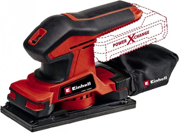 Einhell TE-OS 18/187 Li Solo Titreşim Zımpara 18V - Aküsüz
