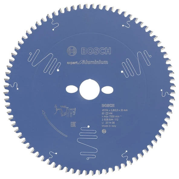 Bosch - Expert Serisi Alüminyum için Daire Testere Bıçağı 254*30 mm 80 Diş - 1