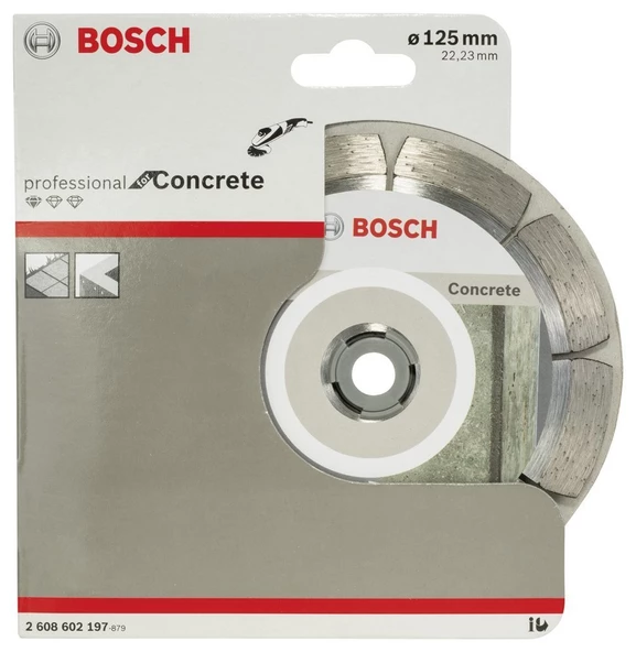 Bosch - Standard Seri Beton İçin Elmas Kesme Diski 125 Mm - 2