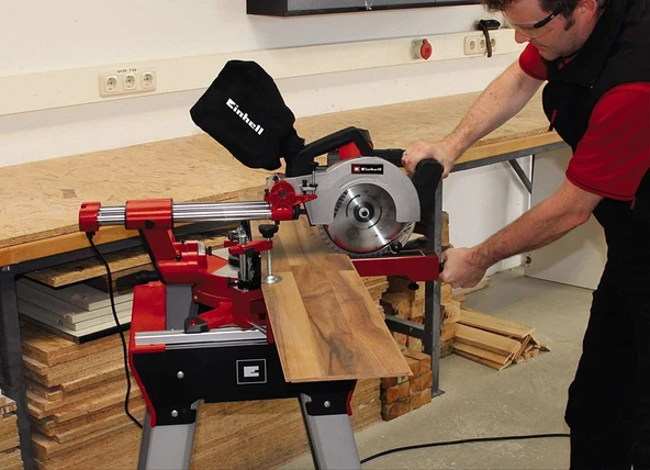 Einhell TE-SM 2534 Dual Pistonlu Gönye Testere 1800W 250mm - 2