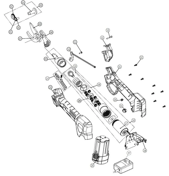 Palmera F200110 Tetik Kablosu - Palmera F20 - Resim 2