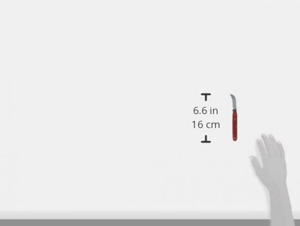 Victorinox 3.9060 Aşı Bıçağı Eğri Ağız 16cm - 4