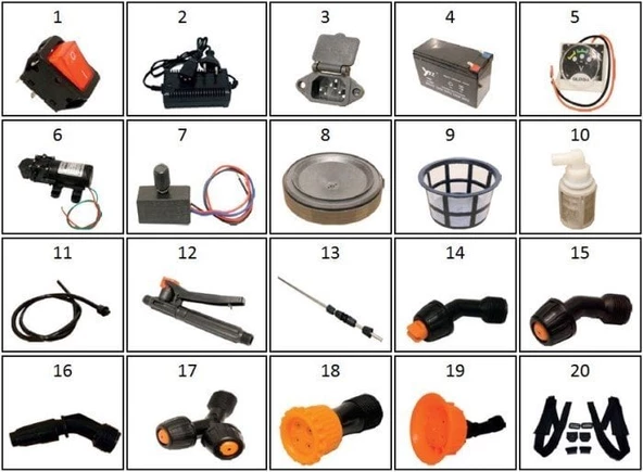 9. Veta İlaç Depo Kapak Süzgeci 16A