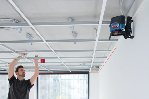 Bosch GCL 2-50 C +RM2 + BT150 Çapraz ve Noktasal Lazer - 3