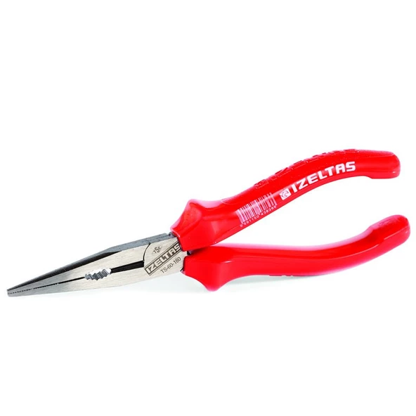 İzeltaş 3220 Uzun Kargaburun Düz Uçlu Opak 180Mm