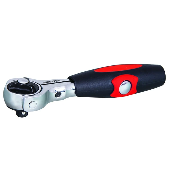 İzeltaş 1507 Mafsallı T Kol Cırcır 72 Diş 1/4'' 115mm