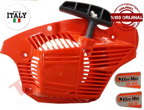 Emak 50242005BR Starter Kapak Komple Oleo-Mac GS35, GS350, GS35C