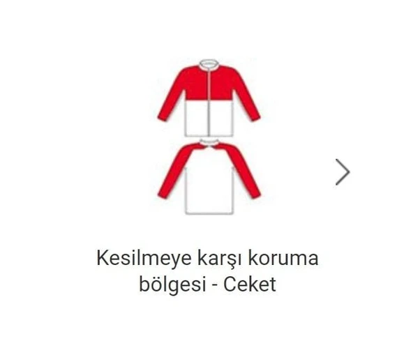 Oleo-Mac 3155004A Kesilmeye Karşı Korumalı Ceket 2XL Beden - 5