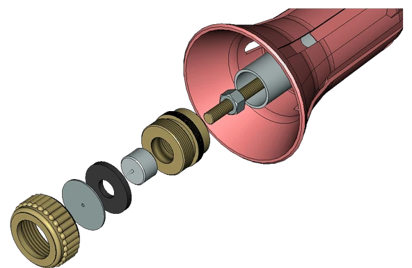 Bartech TBC-01 İlaçlama Tabancası 54cm - Resim 2