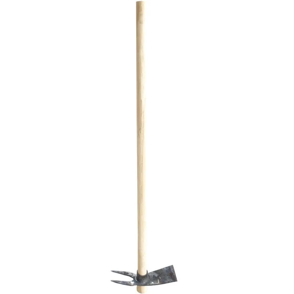 Ramazan Çatal Çapa Dövme Çelik Ağaç Saplı 110cm - 1