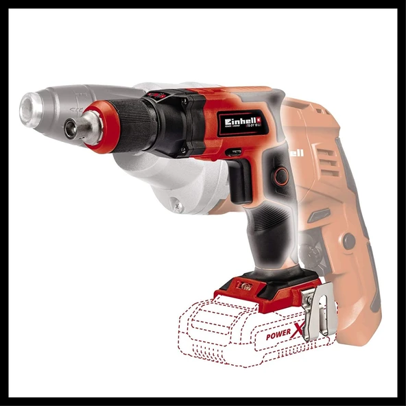 Einhell TE-DY 18 Li Solo Alçıpan Vidalama 18V - Aküsüz - 3