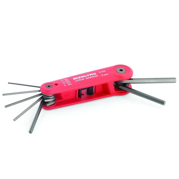 İzeltaş 4912 Kaset Allen Anahtar Takımı 7 Parça