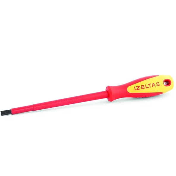 İzeltaş 4140 Düz Tornavida 1000V İzoleli Elektrikçi 4x100mm