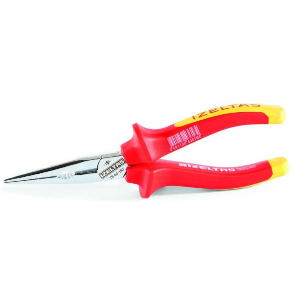 İzeltaş 3220 Uzun Kargaburun 1000V İzoleli Elektrikçi 160mm 6 1/4'' - 3