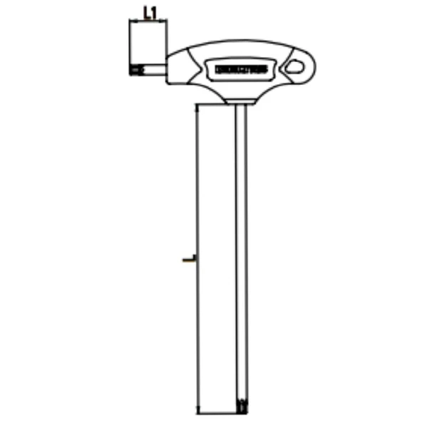 İzeltaş 4909 T Tipi Torx Allen Anahtar T20 - 2