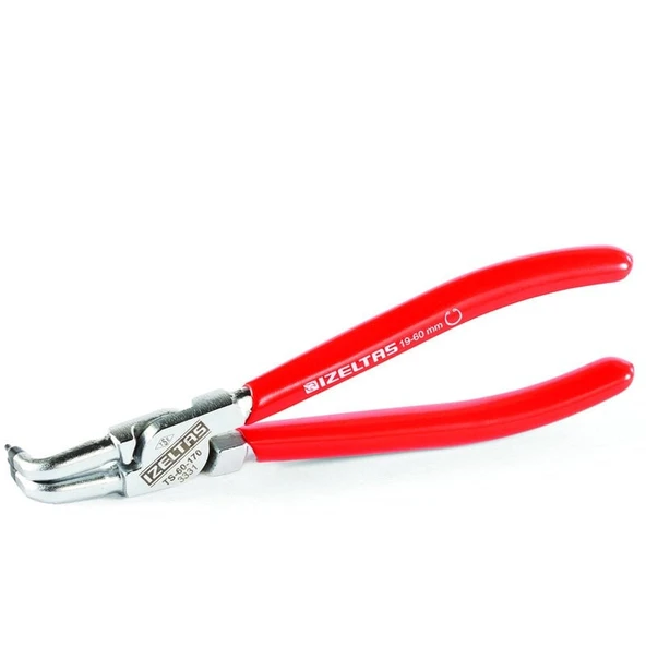 İzeltaş 3331 İç Segman Pensesi Eğri Yaysız 210mm