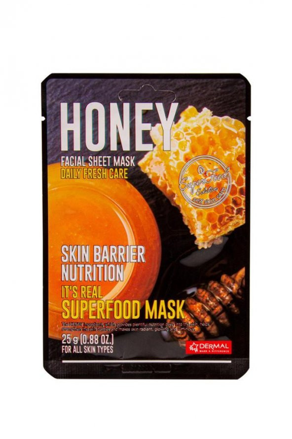 Dermal Honey  Facial Sheet Maske