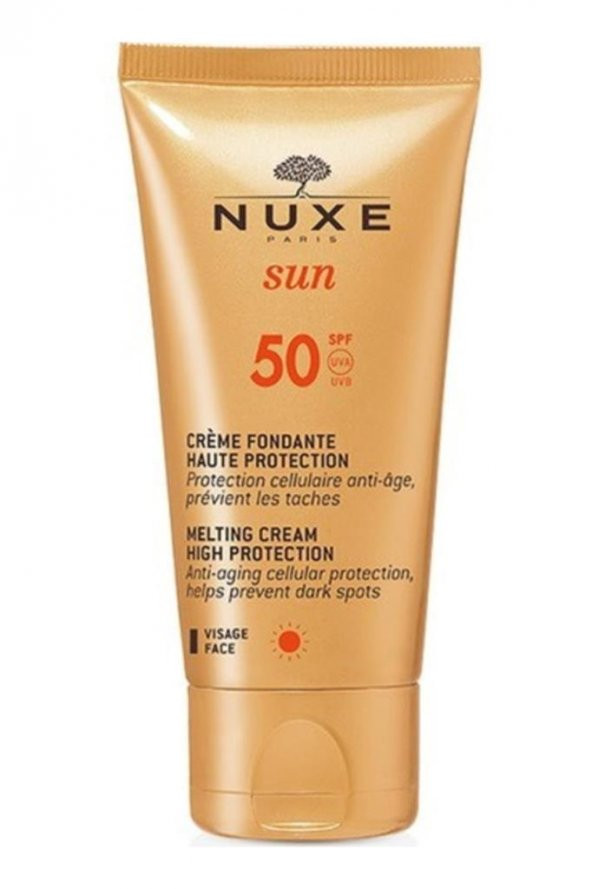 Nuxe Sun Melting Emulsion SPF50 Yüz Kremi 50 ml