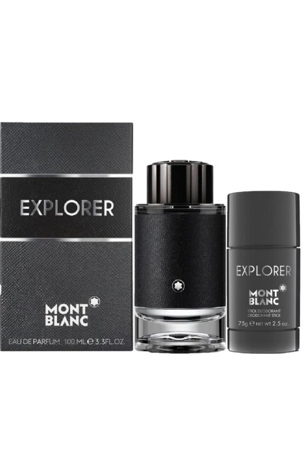 Mont Blanc Explorer EDP 100 ml Erkek Parfüm Seti