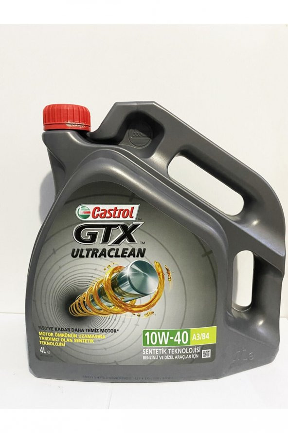 castrol Gtx Ultraclean 10w-40 A3-b4 4 Lt