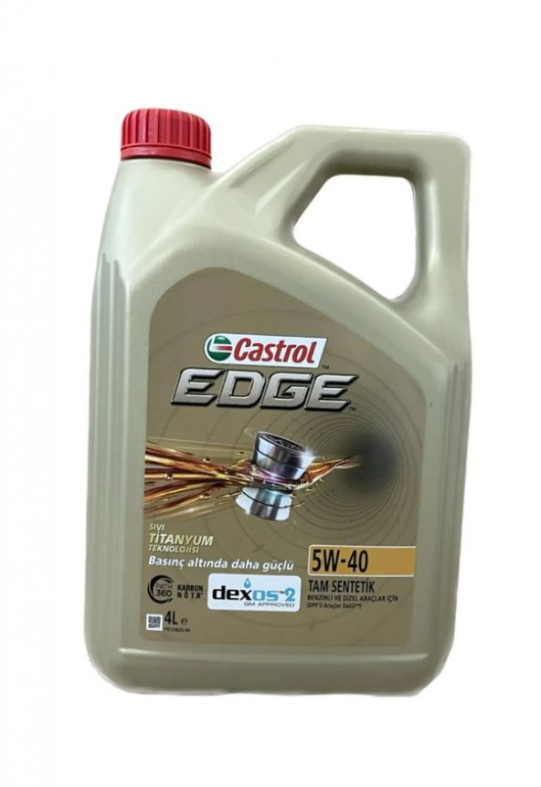 Castrol Edge 5W-40 4 litre Motor Yağı 2024 üretim